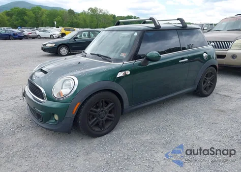 2012 Mini Cooper S из США, поврежденный, VIN WMWSV3C50CTY27516